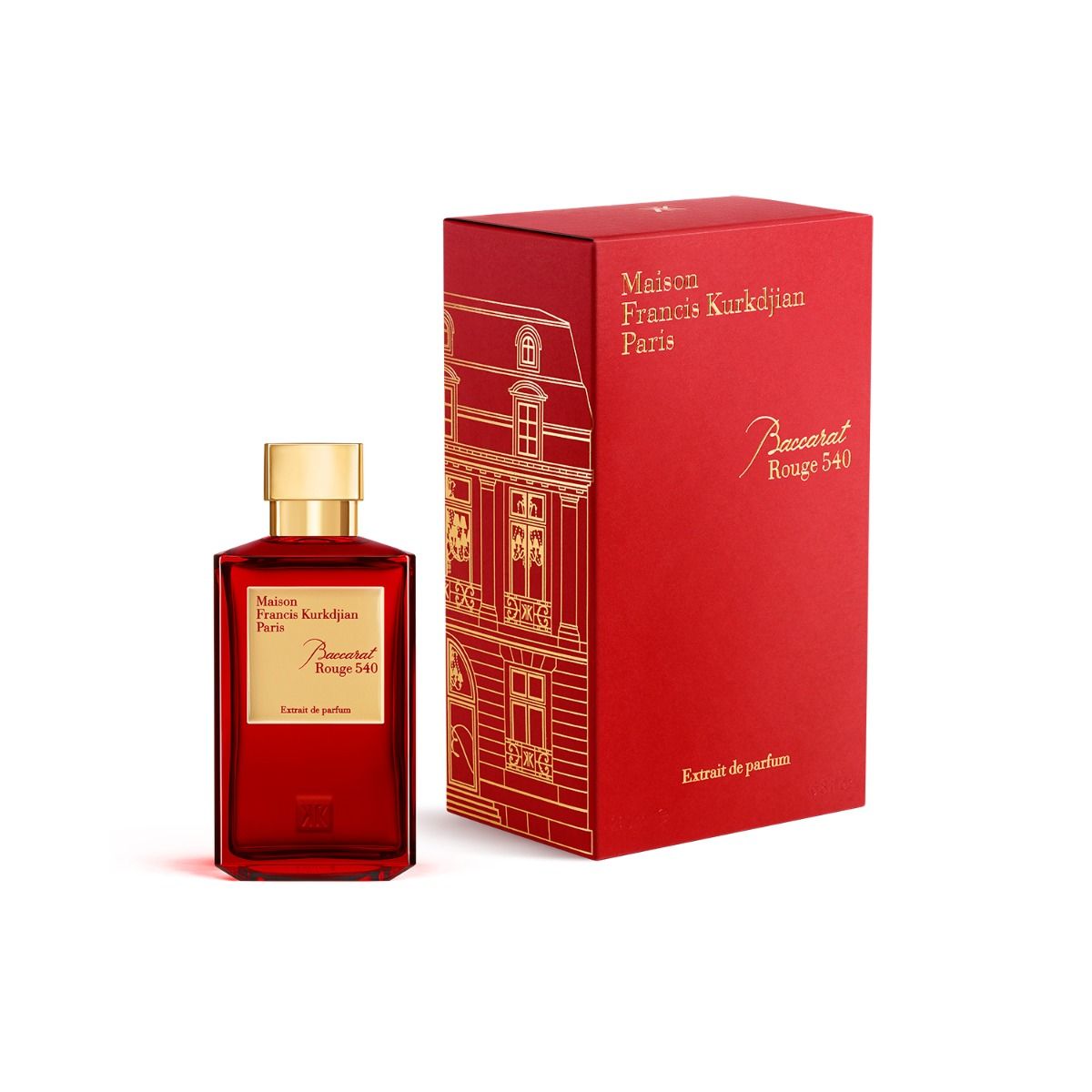Maison Francis Kurkdjian Baccarat Rouge 540 Ext 200ml Empty bottle