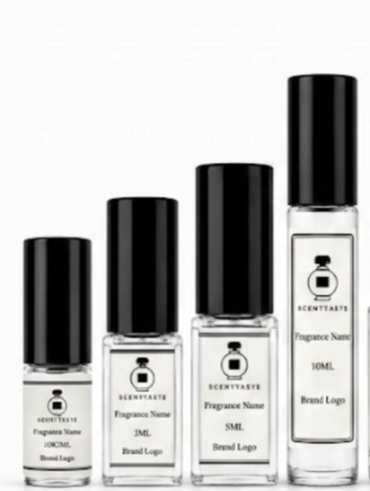 ScentTaste decant bottles in assorted sizes